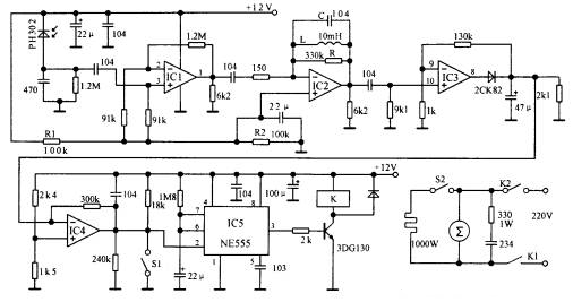 [圖文]自動(dòng)干手器電路圖