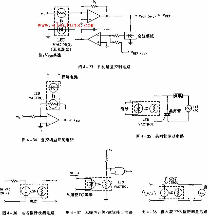 晶閘管驅(qū)動(dòng)電路-電話振鈴檢測電路