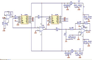 程控信號調(diào)理電路原理圖