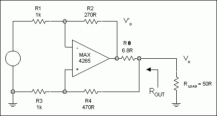 圖5. 例2 (為簡單起見，沒有標出電源去耦)
