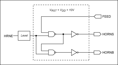 圖1. MAXQ3210微控制器的壓電音驅(qū)動電路