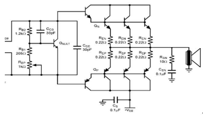 音訊放大器的輸出可配置結(jié)構(gòu)