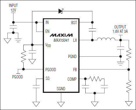 MAX15041: Typical Operating Circuit MAX15041: Typical Operating Circuit