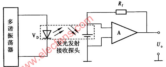 光電式緯線探測(cè)器電路圖原理圖