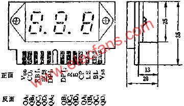 LCL331多位顯示組合器件的應(yīng)用電路圖  www.makelele.cn