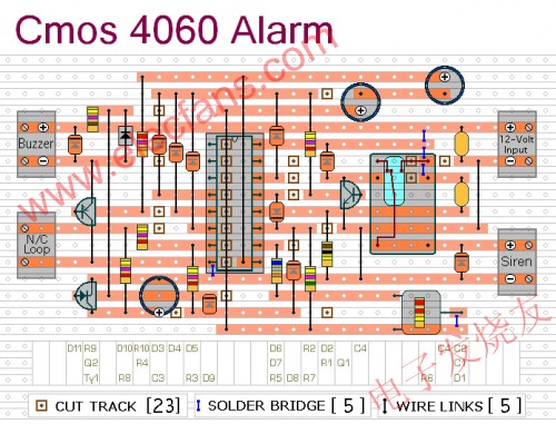 電路布局 www.makelele.cn