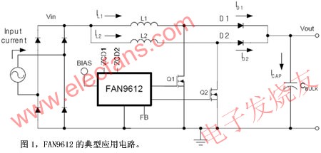 FAN9612典型應(yīng)用電路 www.makelele.cn