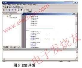 IDE界面 www.makelele.cn