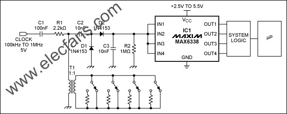 電路監(jiān)視一電隔離電阻值 www.makelele.cn