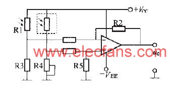 帶材跑偏檢測(cè)器測(cè)量電路 www.makelele.cn