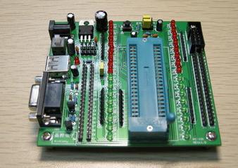 KC-101 51/AVR單片機(jī)最小系統(tǒng)核心板 正面圖 