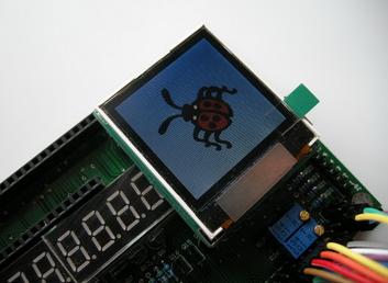 TFT彩屏實(shí)際肉眼觀察效果很漂亮，就看我們看到手機(jī)屏幕一樣