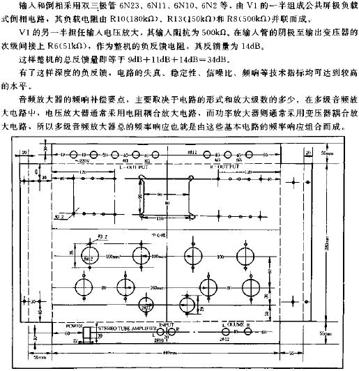 60W*2線性標(biāo)準(zhǔn)式電子管擴音機