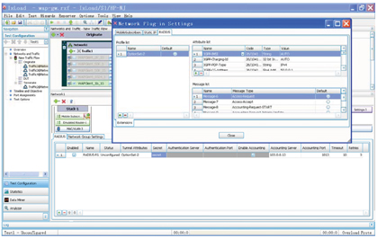 配置Mobile Subscribers，相關(guān)聯(lián)的Radius服務(wù)器以及屬性