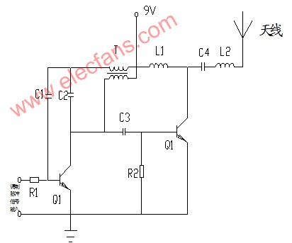 無線發(fā)射器電路圖及工作原理分析 http://www.makelele.cn
