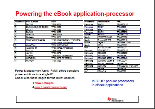 E-book的電源設(shè)計考量設(shè)計分享