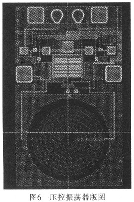 壓控振蕩器電路版圖