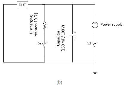 圖2（b）放電電阻電路圖。