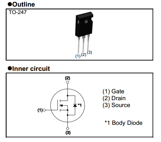 SCT2160KE N溝道增強(qiáng)型碳化硅MOSFET