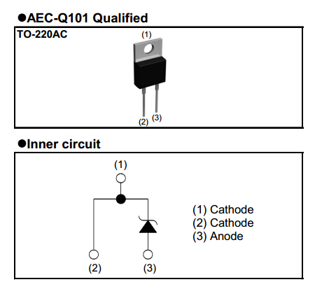 SCS206 SiC肖特基二極管