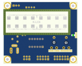 K-LC6雷達傳感器和RSP1開發(fā)套件背面連接圖