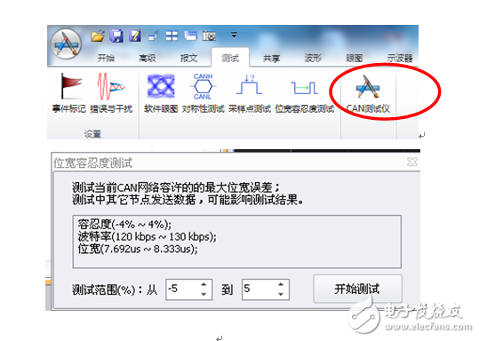 如何確定CAN通信節(jié)點的波特率容忍度