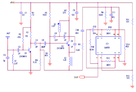無線發(fā)射接收電路設(shè)計