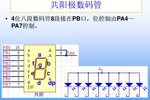 8段數(shù)碼管引腳圖,8段數(shù)碼管動態(tài)顯示詳解