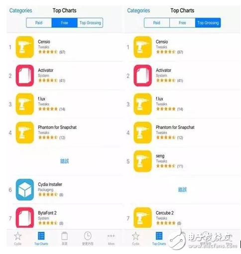 iOS10越獄插件：讓你的Cydia看起來有點像AppStore！
