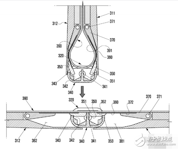 三星或?qū)⒂诘谌径韧瞥鲢q接式可折疊手機(jī)
