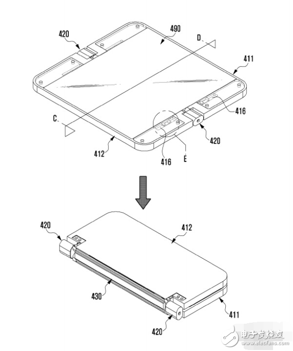 三星或?qū)⒂诘谌径韧瞥鲢q接式可折疊手機(jī)