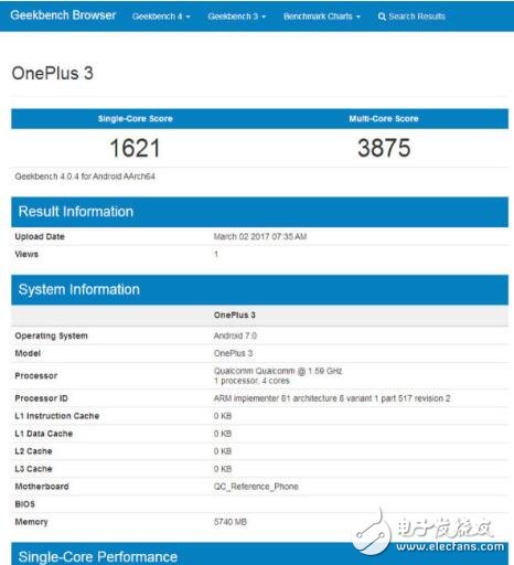 三星S8 Plus跑分曝光：秒殺一加3，性能強悍