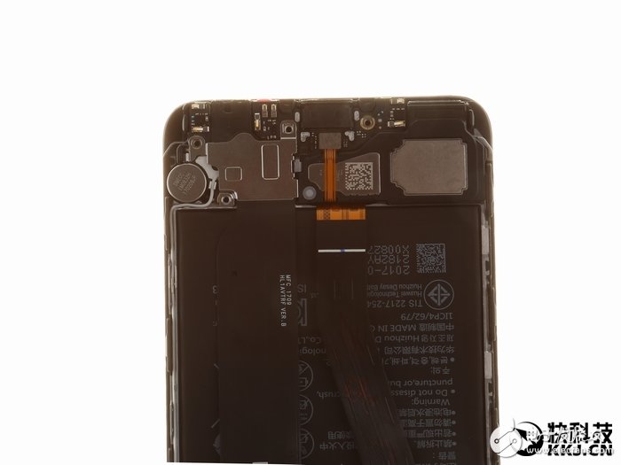 華為P10拆解評測：緊湊機身機引入精密部件