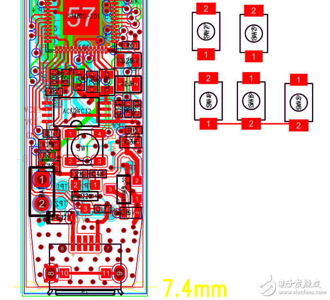 IS1681S-201創(chuàng)杰藍(lán)牙原理圖