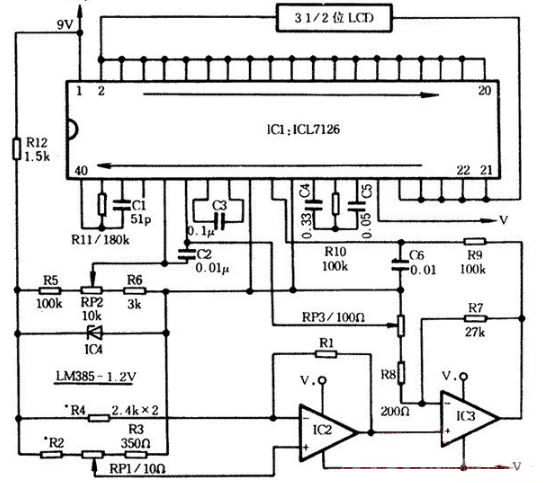 電子秤設計電路圖匯總(六款模擬電路設計原理圖詳解)