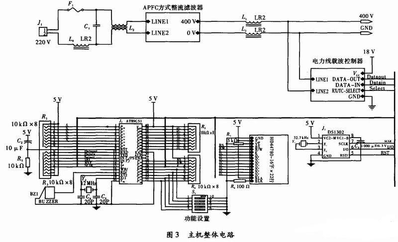 主機整體電路