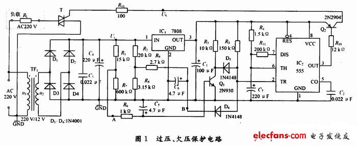 過壓欠壓保護(hù)電路