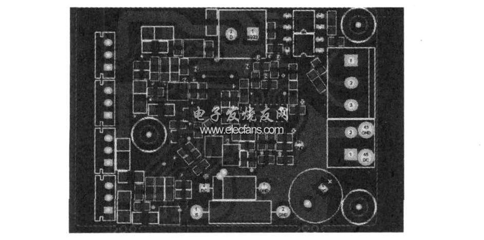 驅(qū)動電路PCB板設(shè)計圖