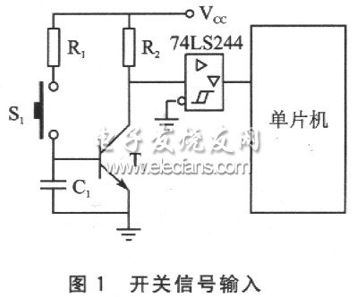 開關(guān)信號(hào)輸入電路