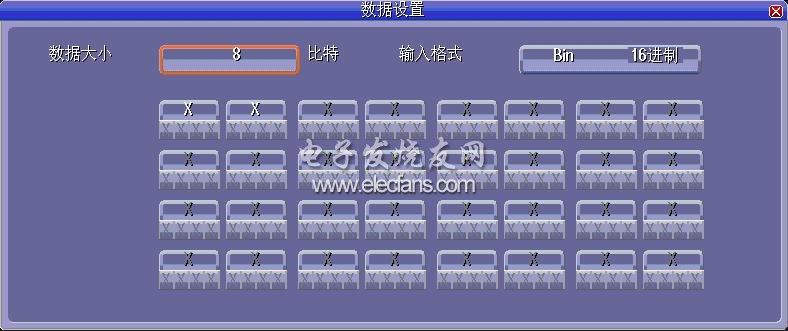 自定義串行總線 觸發(fā)條件設(shè)定