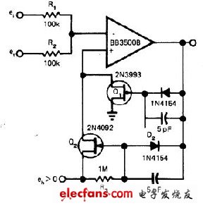 電壓控制滯留電路