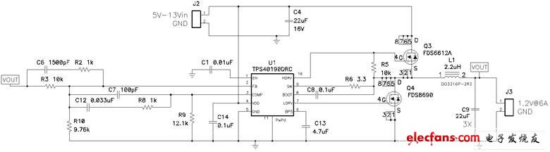降壓轉(zhuǎn)換器電路