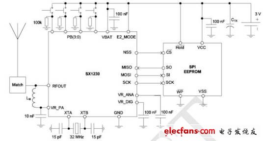 獨(dú)立模式應(yīng)用電路圖