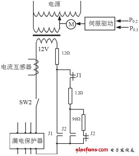圖2 測試電流產(chǎn)生及調(diào)節(jié)模塊