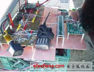 圖 8:通過(guò)汽車(chē)點(diǎn)煙器在 12Vdc 時(shí)對(duì) Ham無(wú)線(xiàn)電收發(fā)報(bào)機(jī)充電