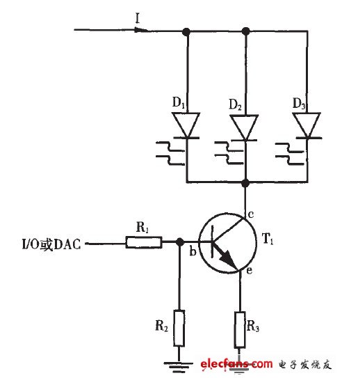 圖1 LED 背光源的驅(qū)動(dòng)電路