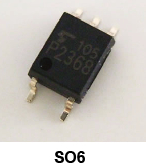 保證在 125 度條件下運(yùn)行的 3.3V/5V 驅(qū)動高速邏輯 IC 耦合器產(chǎn)品照片: TLP2368.