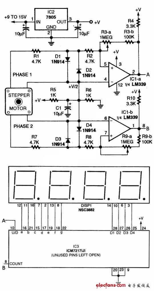 使用數(shù)字編碼的步進電機驅(qū)動電路
