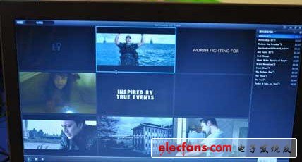 超極本的屏幕上可同時(shí)顯示9個(gè)視頻畫面，比以往文字列表的方式更直觀