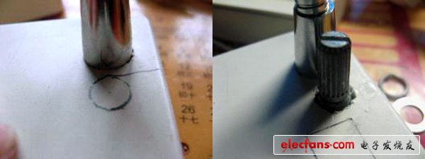 自制充電LED臺(tái)燈